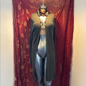 Old Navy Olive Green Women's Sweater Cardigan